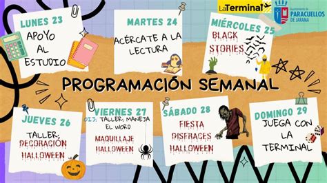 Programación «la Terminal Del 23 Al 29 De Oct 2023 Paracuellos