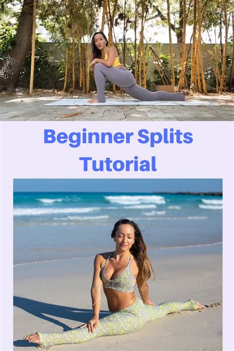 Beginner Splits Tutorial — Yoga Drills Challenge | Kino Yoga | Beginner ...