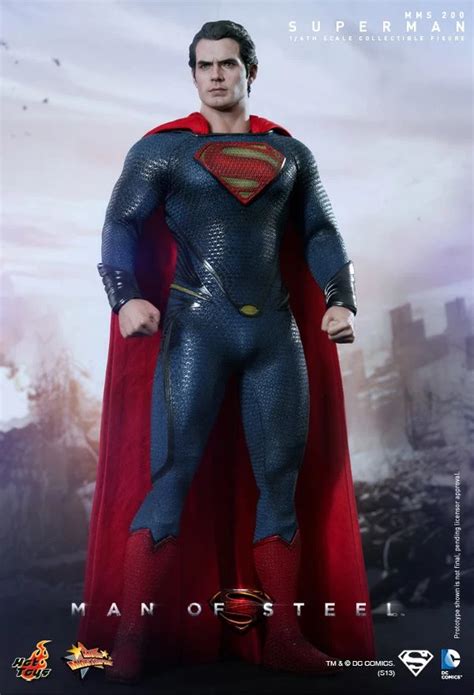 Hot Toys Crafts A Super Man Of Steel Henry Cavill Likeness Man
