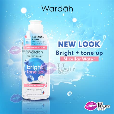 Jual Wardah Perfect Bright Tone Up Micellar Water Ml Shopee Indonesia