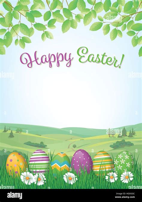 Easter Poster Background