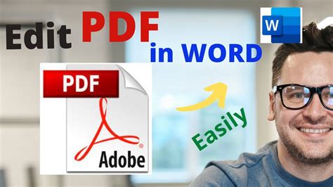 How To Open PDF File In Microsoft Word And Edit PDF File In MS Word