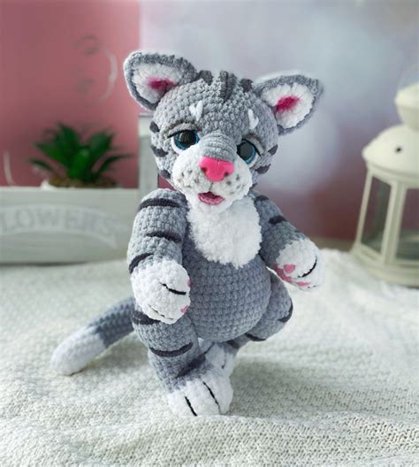 Crochet Cat Pattern Cat Stuffed Animal Amigurumi Pattern - Etsy