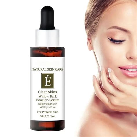 Очищающий экстракт коры ивы, капли для очищения кожи и уменьшения пор ...