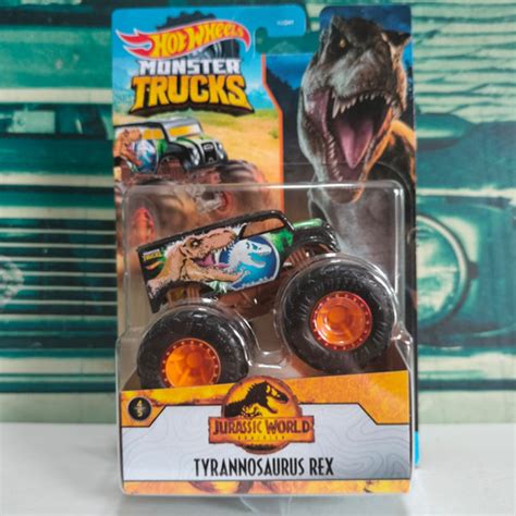 Jual Hot Wheels Monster Truck Jurassic World Tyrannosaurus Rex Kota Tangerang Selatan Kedai