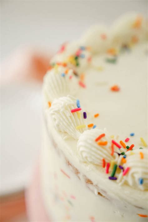 Strawberry Funfetti Cake With Real Strawberries Cake Babe