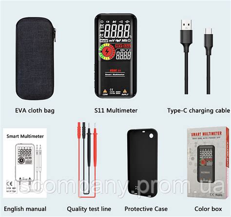 Купити Мультиметр цифровий BSIDE S11 з РК EBTN дисплеєм, ціна 1899.99 ...
