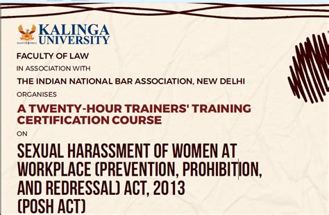 posh trainers   inba kalinga university august