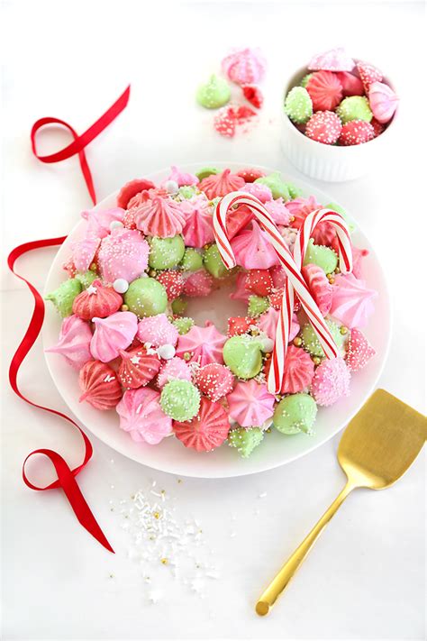 Meringue Wreath Cake Sweet Tooth Girl
