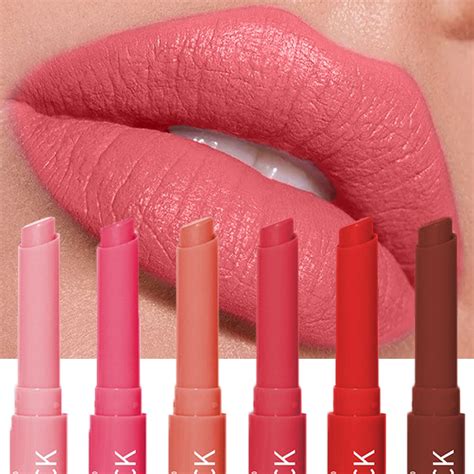 6 Colors Waterproof Velvet Matte Nude Pink Color Lipstick Pen Sexy Long Lasting Lipstick Make Up