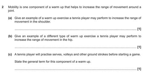 GCSE OCR Physical Education The Structure & Functions of the