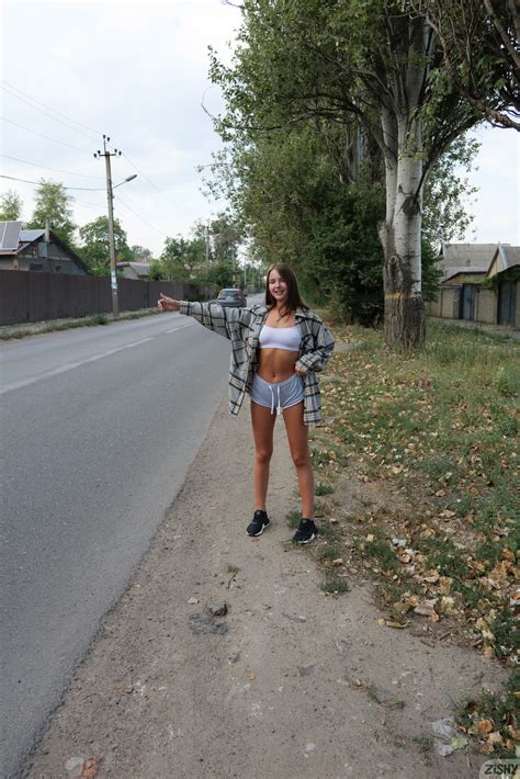 Beautiful Amateur Olya Derkach Shows Her Hot Legs Her Perfect Booty