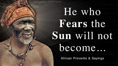 Amazing African Proverbs And Sayings Have The DEEPEST WISDOM YouTube