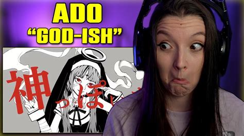 【ado】god Ish 神っぽいな 歌いました First Time Reaction Youtube