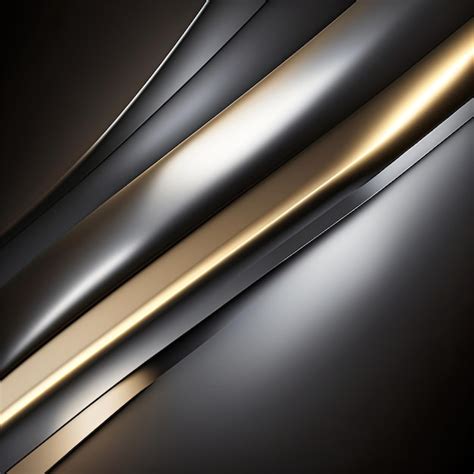 Premium Ai Image Abstract Gray Metallic Background