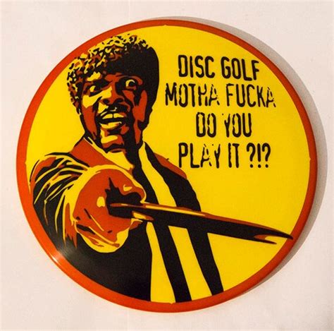 Disc Golf Custom Dyed Discs Made To Order Pulp Fiction Dg