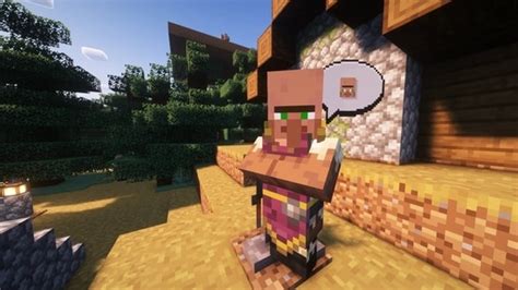 Minecraft Redditors Innovative Talking Bubbles Enhancing Villagers