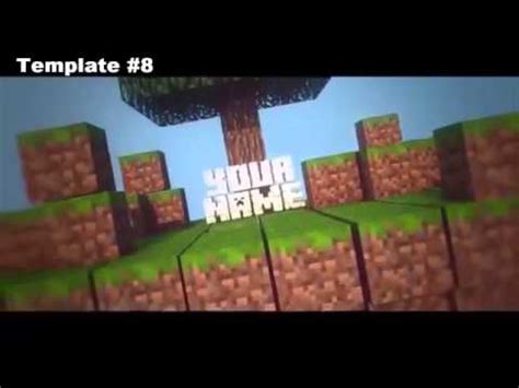 Las Mejores Intros De Minecraft Youtube