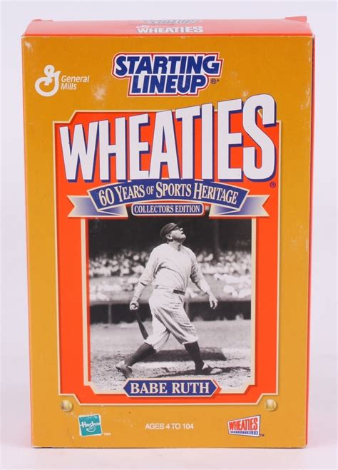 Babe Ruth Starting Lineup Years Of Sports Heritage Wheaties