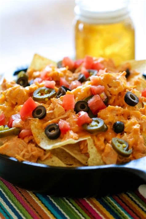 Buffalo Chicken Nachos - Quick and Easy Appetizer Recipe - All Things Mamma