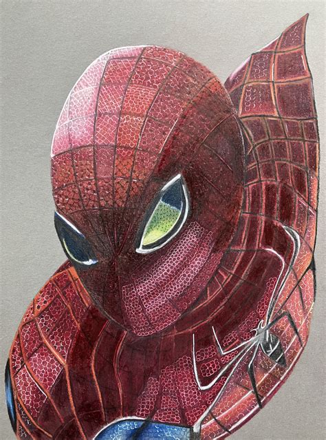 Artstation Spider Man Portrait