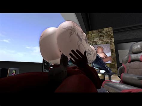 Second Life Black Man Fucks Red Head White Woman On A Computer Desk And Chair XVIDEOS