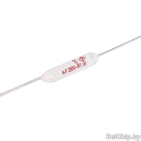 Термопредохранитель 80C 3А / Termo fuse ceramic 80*C 3A axial