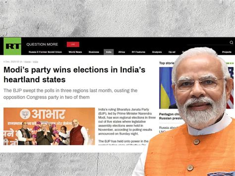 Election Result 2023 World Media Reaction British Media New York Times Modi विधानसभा चुनाव