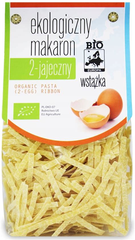 Bio Planet Makaron 2 jajeczny Wstążka BIO 250G 10482522683 Allegro pl