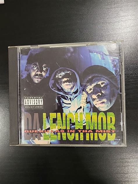 RARE 1992 1ST PRESS ICE CUBE DA LENCH MOB GUERILLAS IN THA MIST CD NO