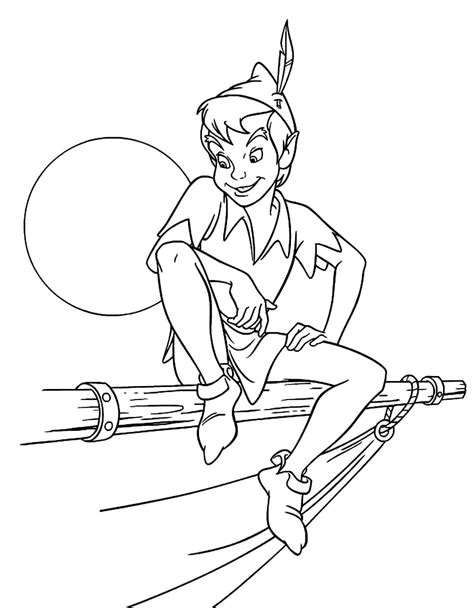 Desenhos do Peter Pan para Colorir
