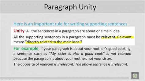 Unity And Coherence In Essay Writing Lakaran