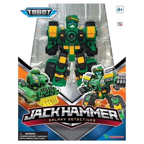 Робот Трансформер Tobot Детективы Галактики Джек Хаммер,Young Toys ...