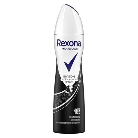 Rexona Motionsense Invisible Blackwhite Antiperspirant Deo Spray Women