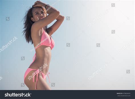 Sexy Bikini Body Woman Sun Tanning Stock Photo Edit Now