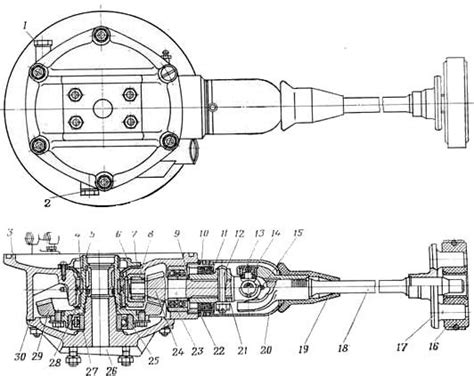 Устройство карданной передачи
