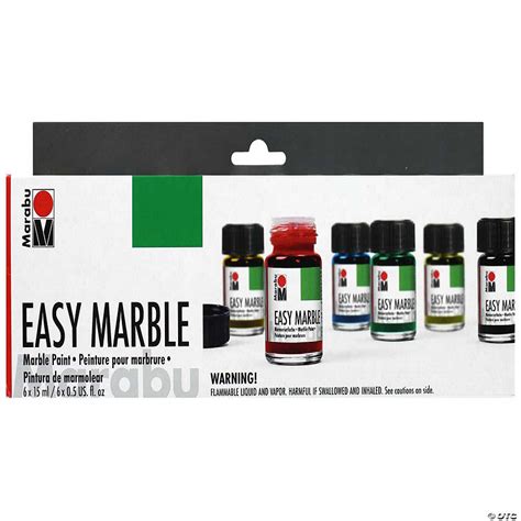 Marabu Easy Marble Paint Starter Set