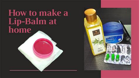 How To Make Lip Balm At Home Easiest Way Diy Pragati Pal Youtube