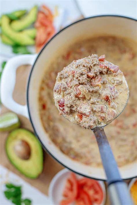 Keto Taco Soup Recipe That Low Carb Life