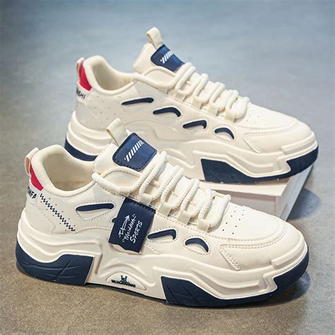 Gi Y Sneaker Nam Tr Ng Tho Ng Kh Cao Cm Hot Trend Gh Cam Store Shopee Vi T Nam