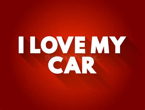 Love My Car Stock Illustrations 146 Love My Car Stock Illustrations