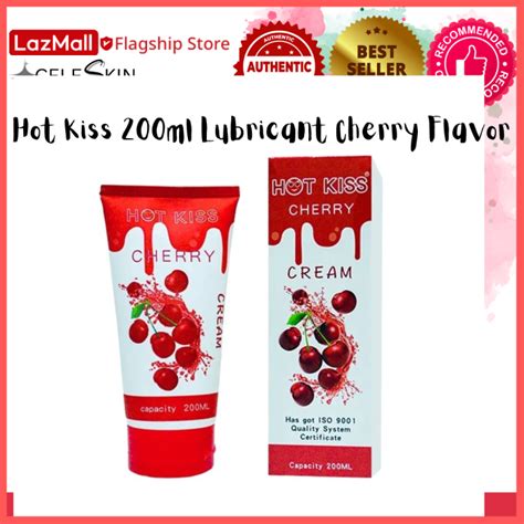 Hot Kiss Ml Water Based Flavored Lube Vagina Anal Lubricant Cherry Flavor Lazada Ph
