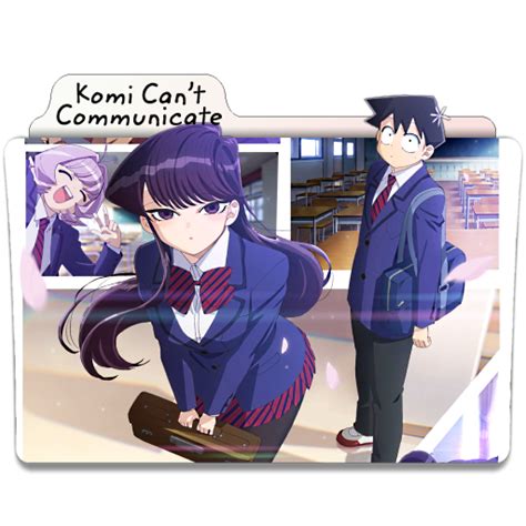 Komi Cant Communicate Folder Icon By Ackermanop On Deviantart In 2022