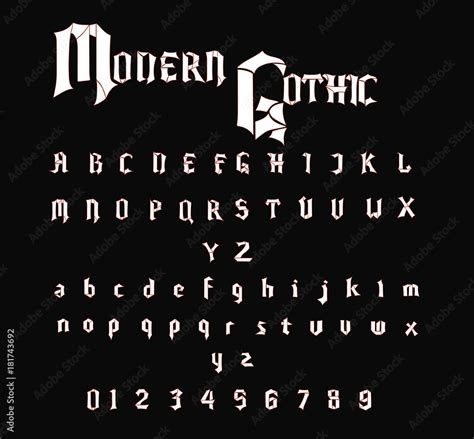 Modern Gothic Font