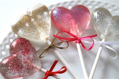 Sparkle Heart Lollipops Glam Valentine Party T For Girlfriend