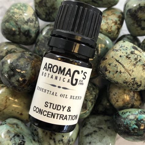 Study And Concentration Essential Oil Blend Aromag S Botanica