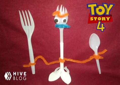 C Mo Realizar A Forky De La Pel Cula Toy Story Con Cucharillas Y