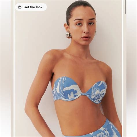 Reformation Swim Reformation Lago Bikini Top Poshmark