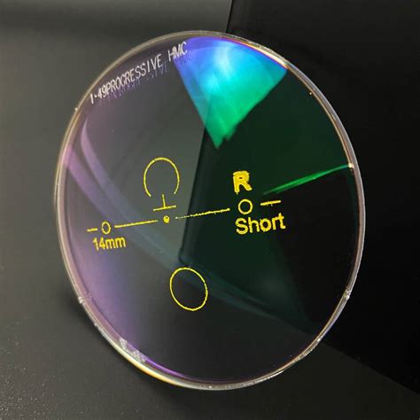 China 1 50 1 49 Progressive Short Corridor Hmc Optical Lens Manufacture