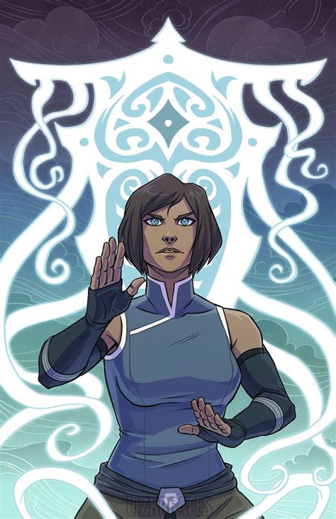 Korra And Raava Print Poster 11x17 Etsy